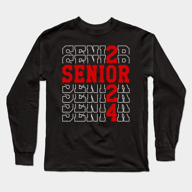 Senior 2024 Long Sleeve T-Shirt by KsuAnn